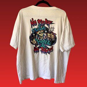 Vintage 1993 No Fear Gear T-Shirt XL Single Stitch 90s Streetwear Graphic Tee